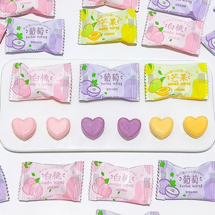 婚禮專屬！心形混果味硬糖 喜糖散裝批發：圖片 6